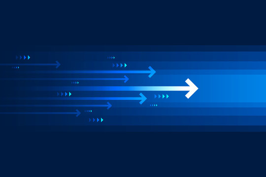 Light arrow speed, communication abstract background, business concept.