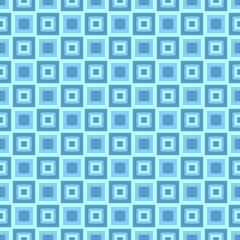 Poster - Abstract repeating square pattern background design - colored vector graphic