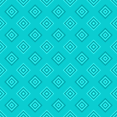 Poster - Simple seamless square pattern background design - color vector graphic