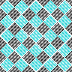 Poster - Geometrical repeating pattern - vector square background illustration