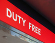 © Claudio Divizia - duty free sign