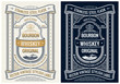 © Extezy - Vintage label for bottle, packing or book cover design