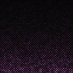 Poster - Pink abstract circle pattern - vector winter background design with dots