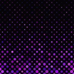 Poster - Geometrical circle pattern background - graphic design with small dots