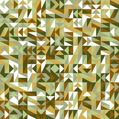 Poster - Chaotic geometrical pattern background - colorful abstract vector graphic design