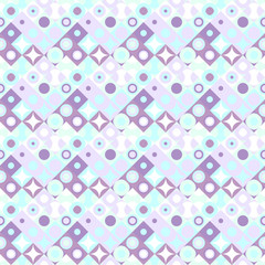 Poster - Diagonal geometrical pattern background - colorful abstract vector design