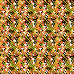 Poster - Seamless abstract mosaic pattern background - colorful vector design