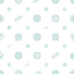 Poster - goal icons pattern seamless white background