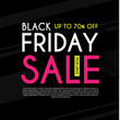 © feaspb - Black friday. Sale striped design template.