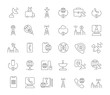© M.Style - Set Vector Line Icons of Communication Service