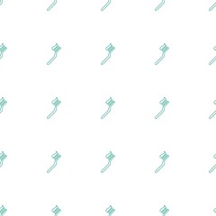 Sticker -  icon pattern seamless white background