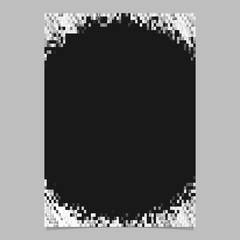 Poster - Abstract gradient card template - digital document graphic design