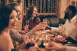 © deagreez - Nice attractive lovely smart stylish trendy well-dressed cheerful cheery excited glad friendly guys buddy fellow having fun spending vacation countdown night midnight birthday in house room indoors