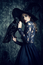 Witch With Raven