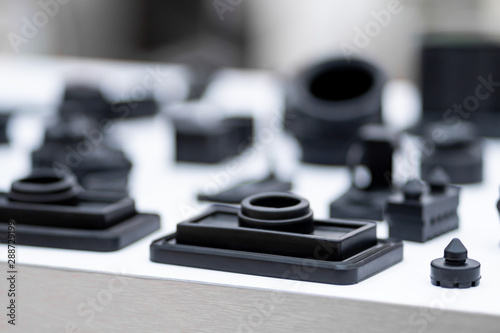 Fotomural Plastic and rubber parts of automotive manufacturing by high precision mold inje
