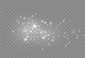 Poster - Glowing light effect with glitter