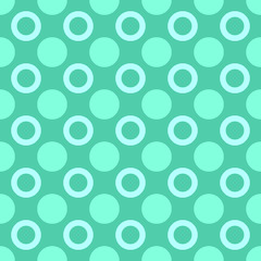 Poster - Abstract geometrical circle pattern design background - colored vector graphic