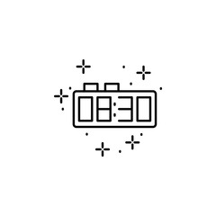 Poster - Alarm clock icon. Element of sweet dreams icon