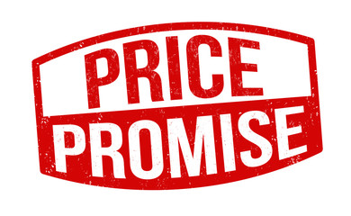 Wall Mural - Price promise sign or stamp