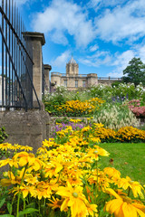 Canvas Print - The Christ Church College and gardens at the University of Oxford