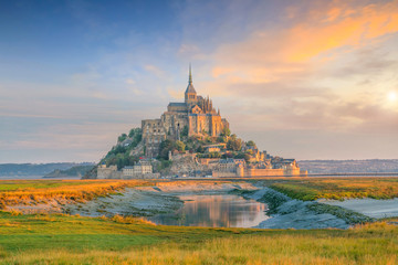 Mont Saint-Michel in France