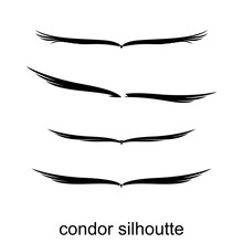 Condor Bird Design Silhouette Vector