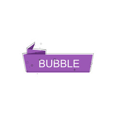 Sticker - linear promotion ribbon banner. price tag. sticker flat. badge icon. poster or banner. tag isolated 