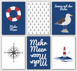 Maritime Postkarten Serie