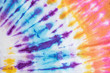 seamless colorful of tie dye fabric pattern background