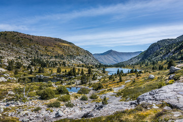 Wall Mural - Lac de montagne - Etangs de Bassiès - Ariège