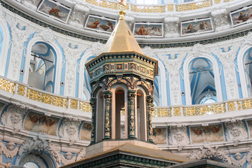 Canvas Print - In the New Jerusalem Monastery, Moscow Region