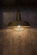 Industrial style hanging lamp