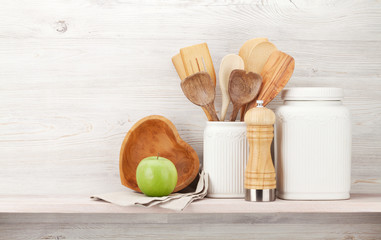 Poster - Set of various kitchen utensils