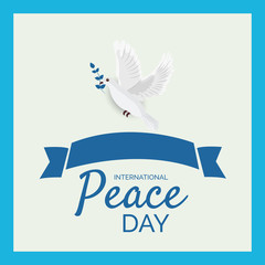 Canvas Print - International Peace Day