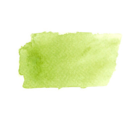 watercolor brushstroke on white background	