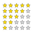 © magnoliya1966 - Star rating vector icon on white background
