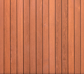 Wall Mural - Straight beautiful wood textured brown planks. Abstract modern trendy background