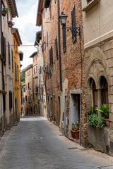 Naklejka na meble Gambassi Terme, medieval city in Tuscany