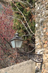 Wall Mural - Old street lamp