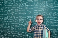 Albert Einstein Algebra Background Blackboard Board Business Calculations
