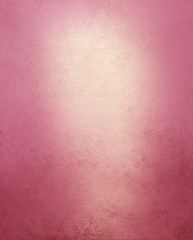 Poster - Pink background with old vintage texture in soft pastel colors with yellow center design