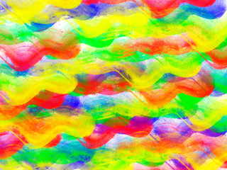 Naklejka na meble bright colors. brush strokes patterns. watercolor stains. art fractals