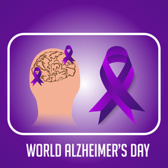 Wall Mural - World Alzheimer's Day