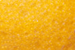 closeup of lemon skin texture