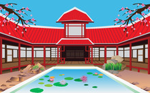 Pond In Japanese House