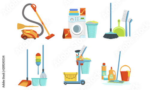 household cleaning equipment