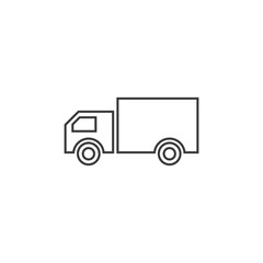 Wall Mural - Truck icon