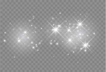 Aufkleber - Glowing light effect with glitter