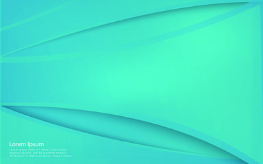 Wall Mural - Abstract blue curve background. Modern template design for cover, brochure, web banner and magazine.