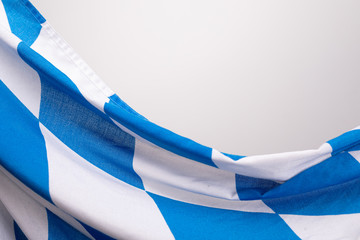 bavaria flag oktoberfest  blue and white